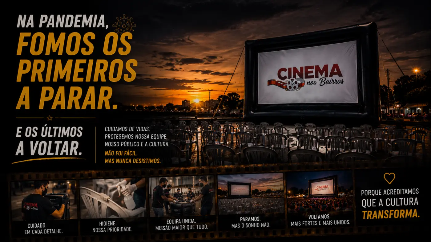 Compromisso do projeto durante a pandemia