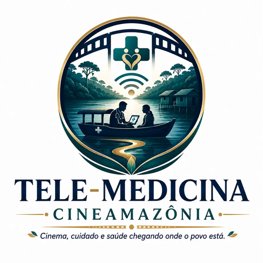Logo do projeto Tele-Medicina Cineamazônia